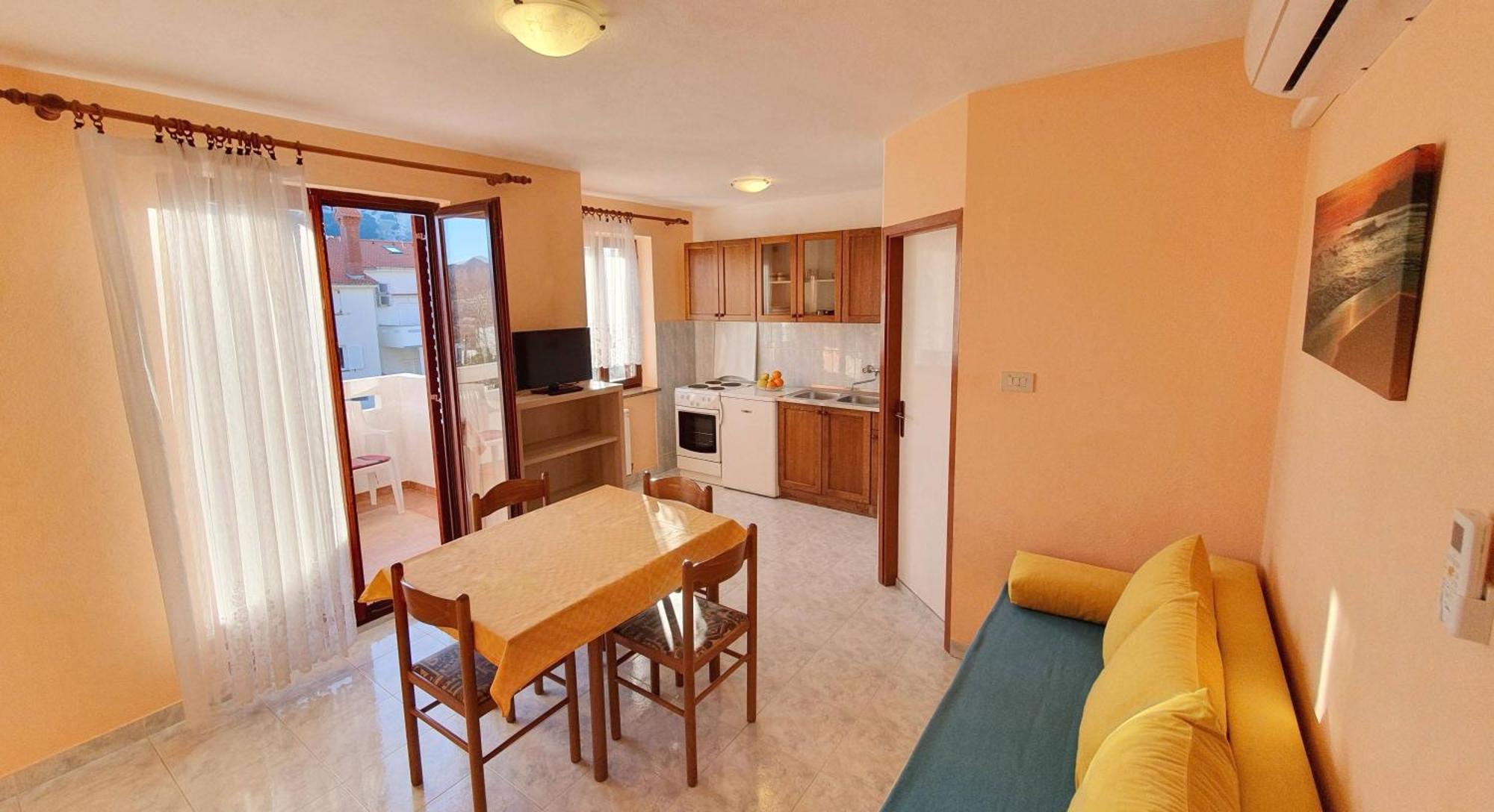 Mirjana F Apartaments Baška Zewnętrze zdjęcie